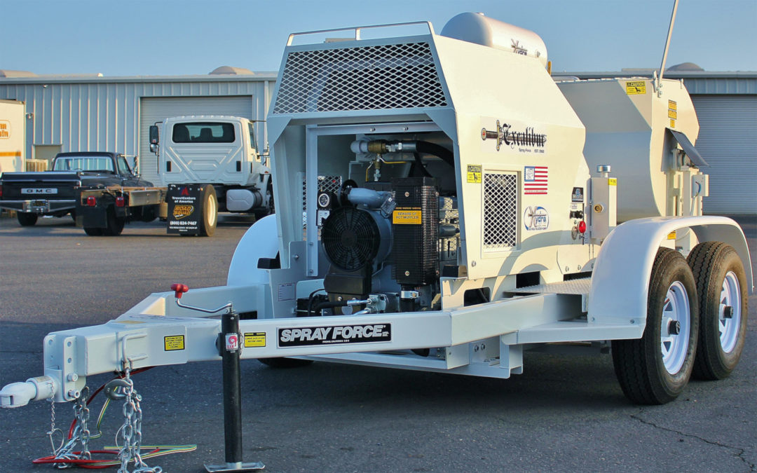 Excalibur Hydra SR1 Spray Force Superior Pool Plaster Machine